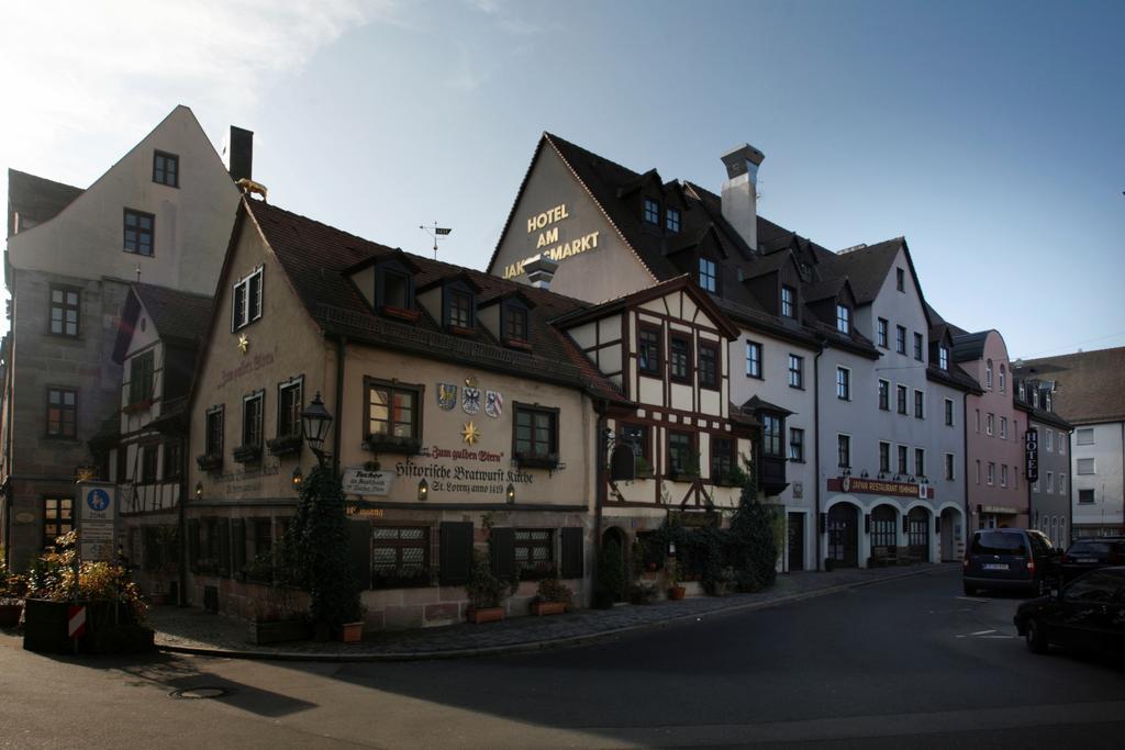 Hotel Am Jakobsmarkt Nuremberg Bagian luar foto